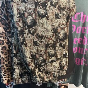 Cat Patterned Trouser Pants